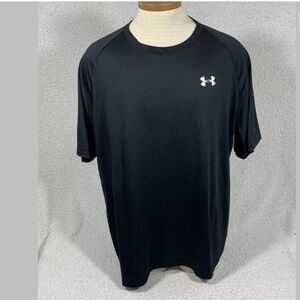 Under Armour Heatgear Men's UA Black Short Sleeve Tee T-Shirt
